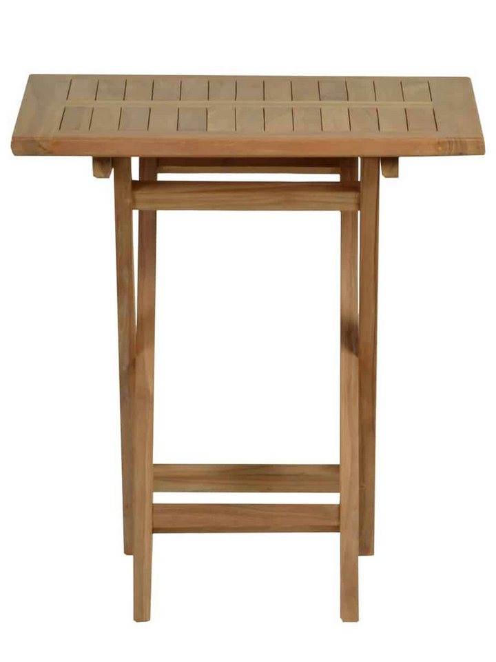 MiaMöbel Gartentisch Gartenmöbel, aus massivem Teakholz Honig Bild 4