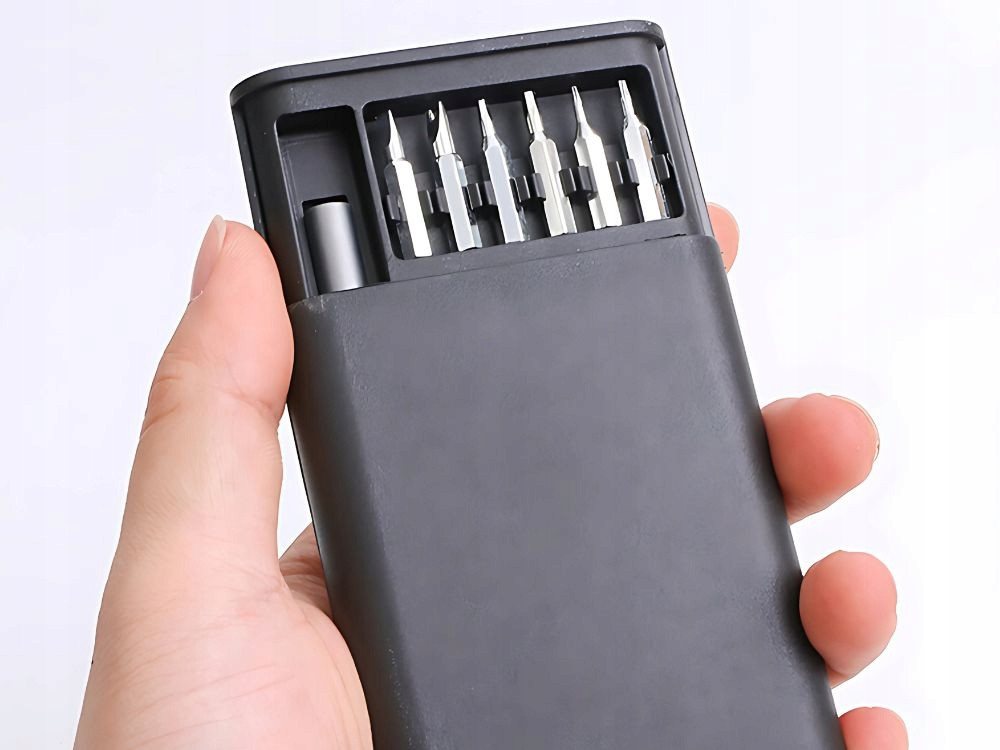 VERK GROUP Schraubendreher Präzisions Schraubendreher Set 24in1 Magnetisch Feinmechaniker, (Set, 1 St), 24-in-1 Set, magnetische Bits Bild 5