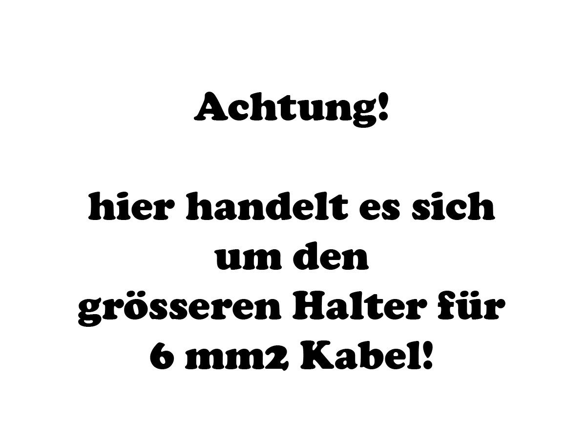 eXODA Verbindungsklemme 10x Halterung für Wago 5er Klemmen Typ 221-615 bis 6mm2 von, Klemmenhalter für 10 Klemmen, 10er Pack Bild 2
