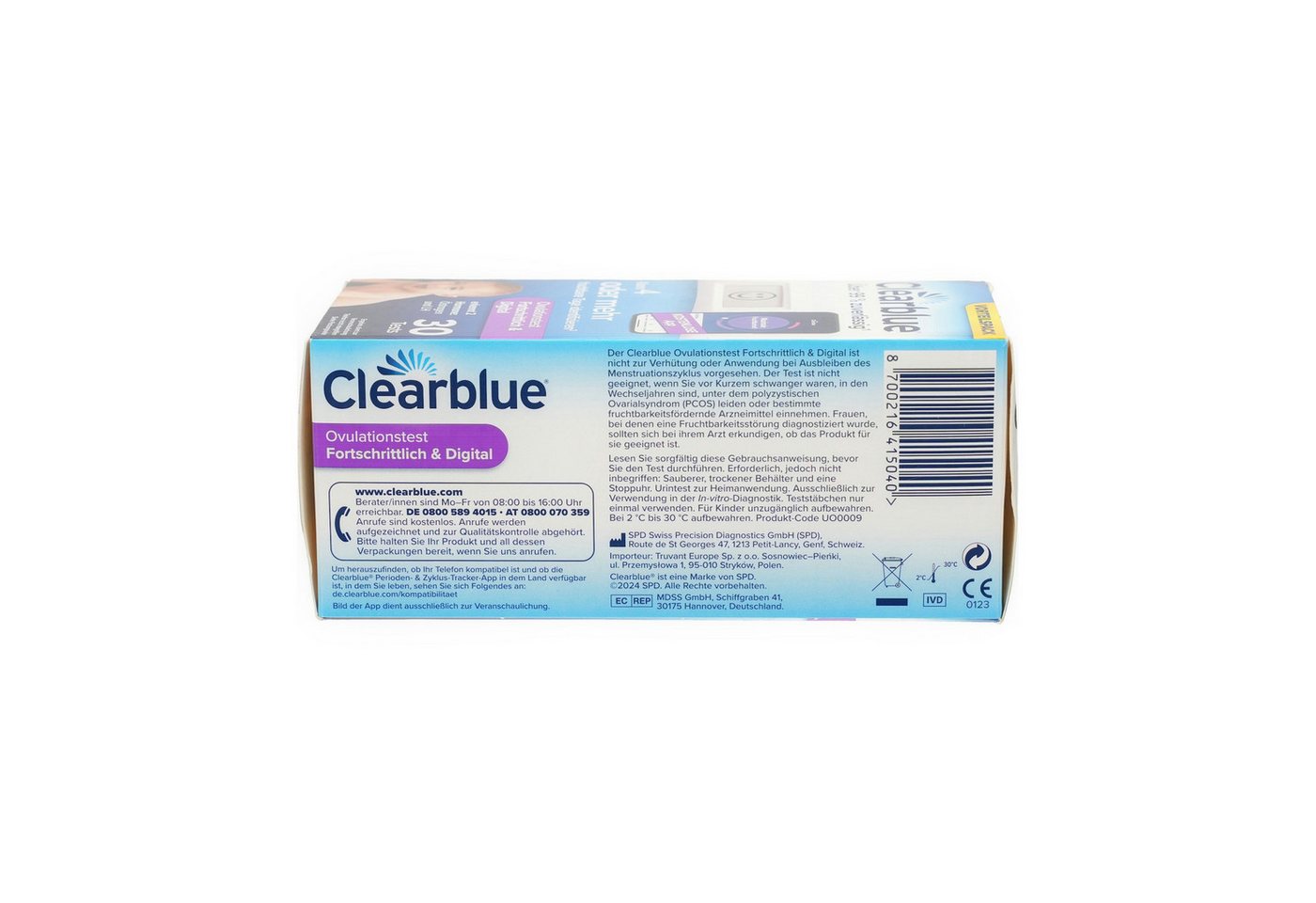 WICK Ovulationstest CLEARBLUE Ovulationstest fortschrittlich & digital
