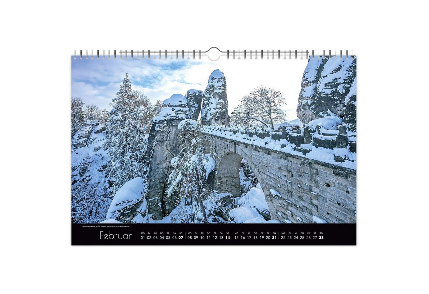 Wandkalender Kalender Faszinierende Sächsische Schweiz 2027 Bild 4
