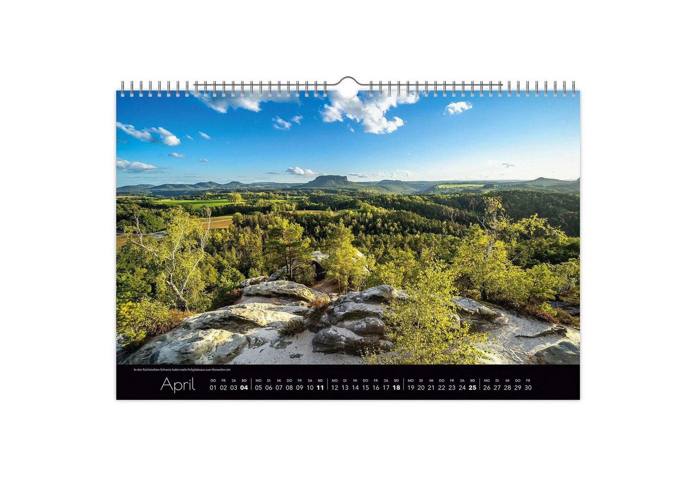Wandkalender Kalender Faszinierende Sächsische Schweiz 2027 Bild 5