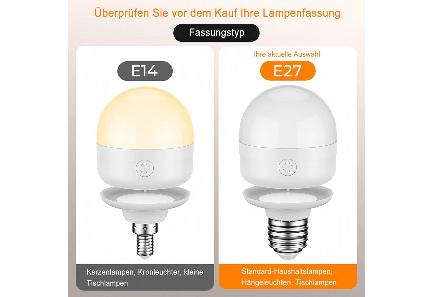 Futicare LED Unterbauleuchte – kabellos aufladbar & magnetisch montierbar, ohne feste Verkabelung, mit Fernbedienung, 3 Farbtemperaturen (3000K–6500K) & stufenlos dimmbar (15–100), auch als E27 Lichtquelle nutzbar, ideal für Schrank, Küche, Schlafzimmer & kleine Räume Bild 5
