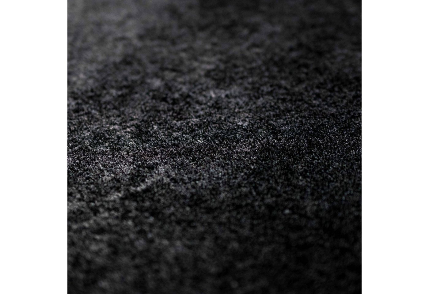 Carpetia Hochflor-Teppich Teppich Shaggy Hochflorteppich waschbar rutschfest schwarz, rechteckig, Höhe: 18 mm Bild 3