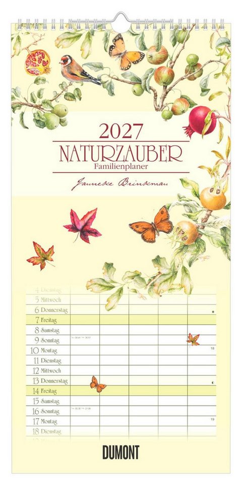 NEUMANN Familienkalender Naturzauber Familienplaner 2027