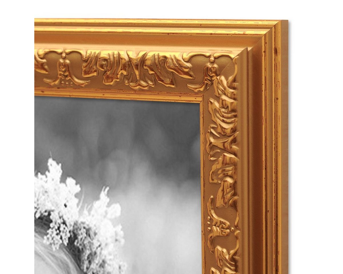 PHOTOLINI Bilderrahmen 2er Set Kunststoff-Rahmen im nostalgischen Ornament-Design Bild 5