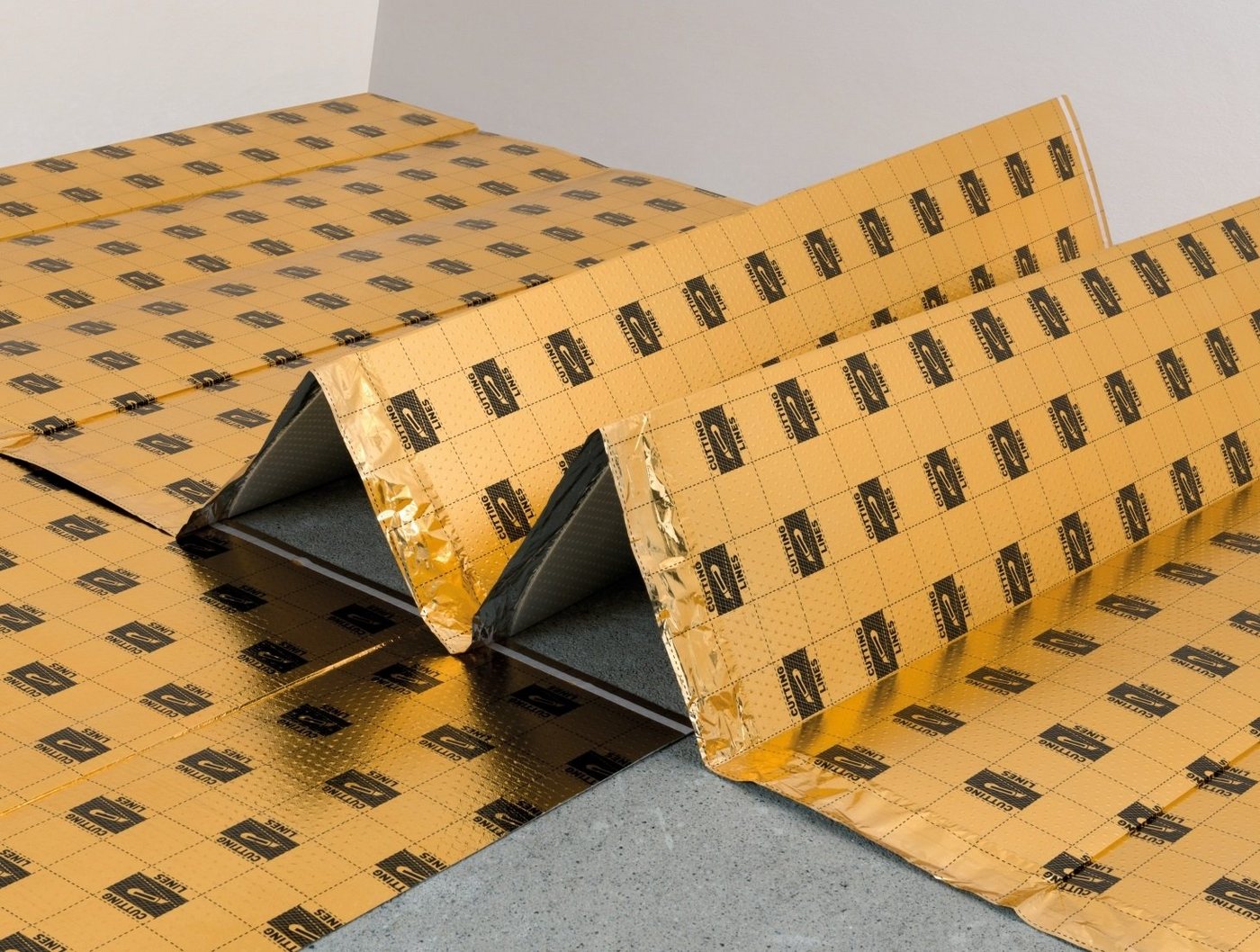 EGGER Trittschalldämmplatte EGGER Laminat Unterlagsmatte Silenzio Duo, 10 m², Trittschalldämmung für Designboden Bild 5