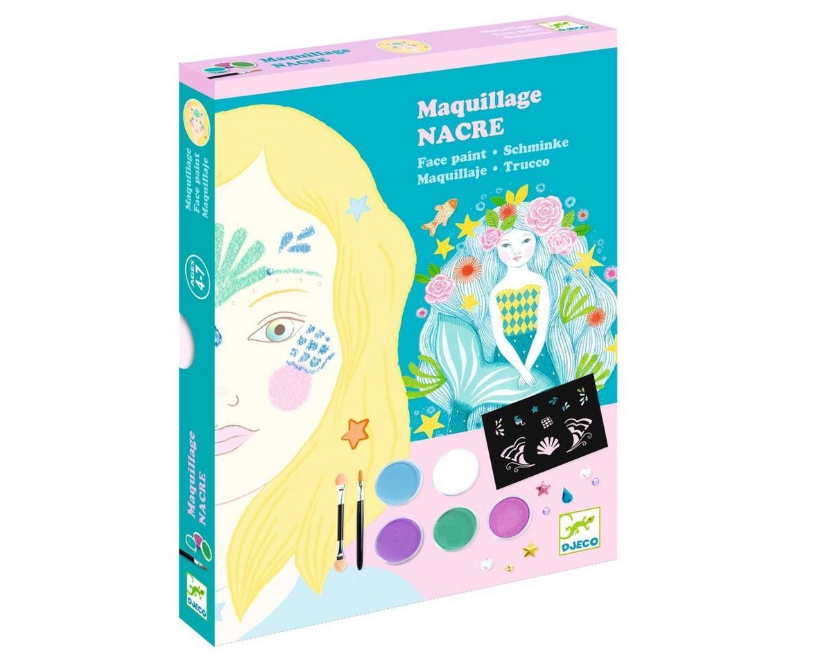 DJECO Kreativset Schminken Schmetterling Kreativset für Kinder Bild 3