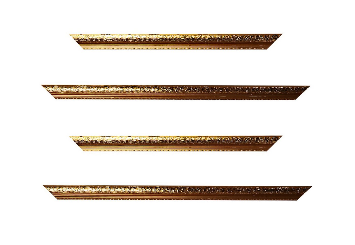 Bilderrahmen Neumann Bilderrahmen Klassische Eleganz für Ihr Zuhause: Barockrahmen in Gold 22mm Profil Bild 2