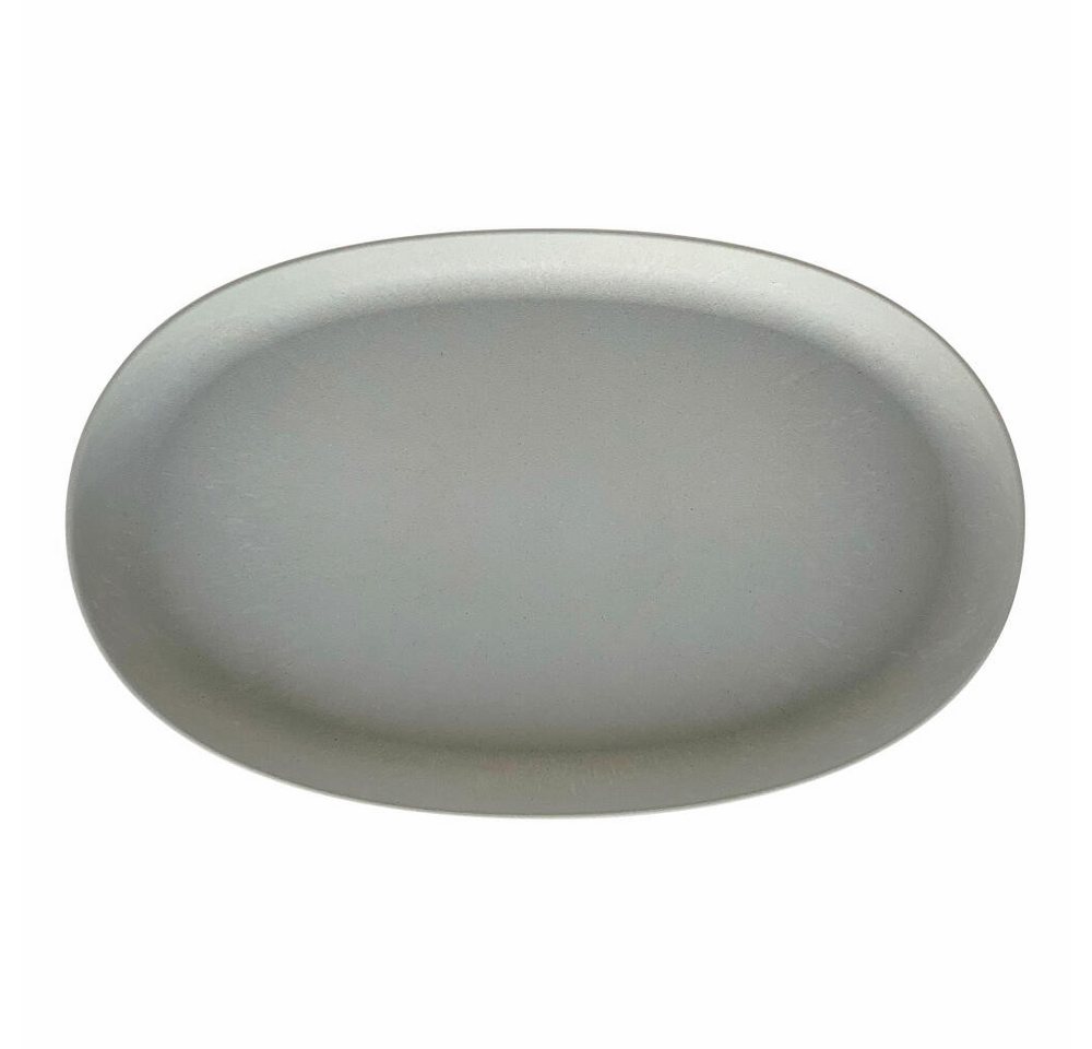 Hachiman Blumentopfuntersetzer Eco Oval 490, Grau, Zubehör für Hachiman Eco Pflanztöpfe