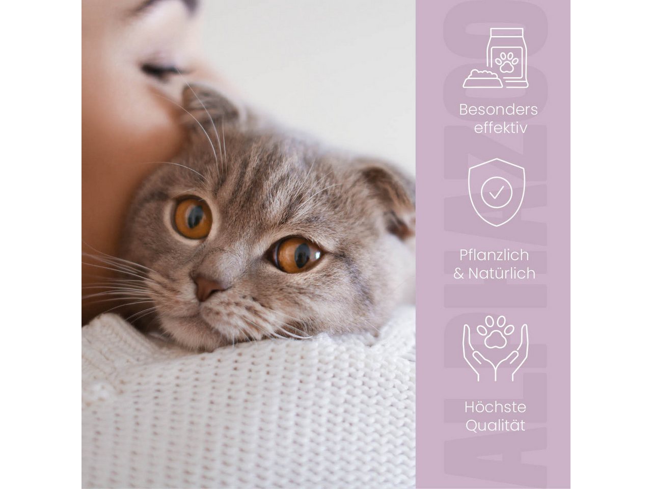 ALPHAZOO Insektenspray ByeByeVloh Spot-On für Katzen 100 ml, 100 ml, 1-St., Flohmittel gegen Flöhe & Juckreiz, Anti Floh Spot On gegen Flöhe, Flohmittel für Freigänger Bild 3