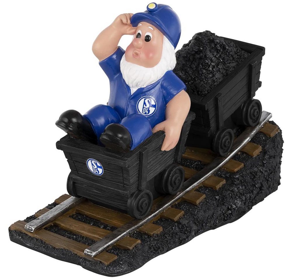 FC Schalke 04 Gartenzwerg FC Schalke 04 Gartenzwerg Lore