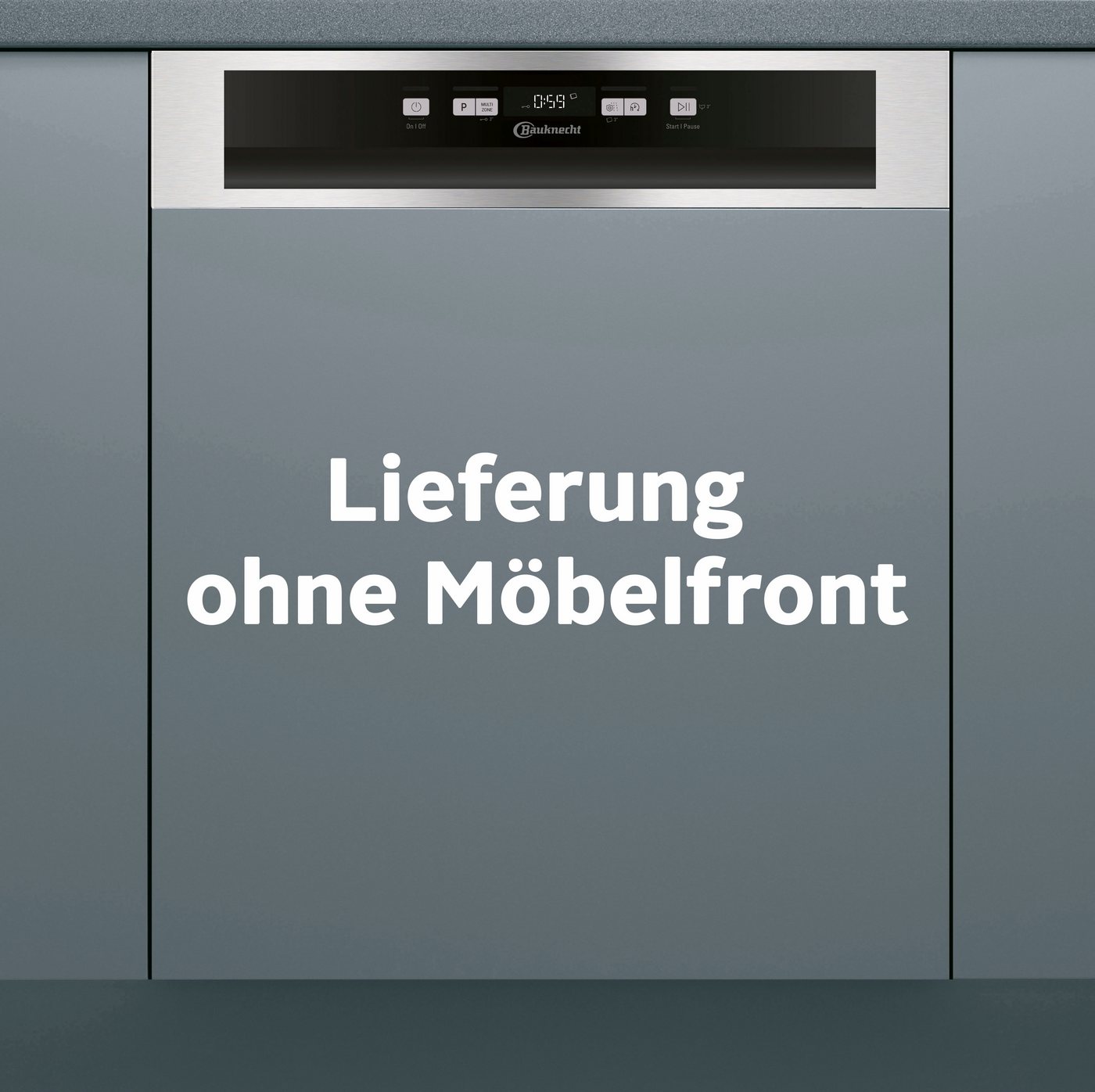 BAUKNECHT teilintegrierbarer Geschirrspüler OBBC Ecostar2 5320, 8,9 l, 14 Maßgedecke, ActiveDry – automatische Türöffnung für bessere Trockungsergebnisse Bild 2