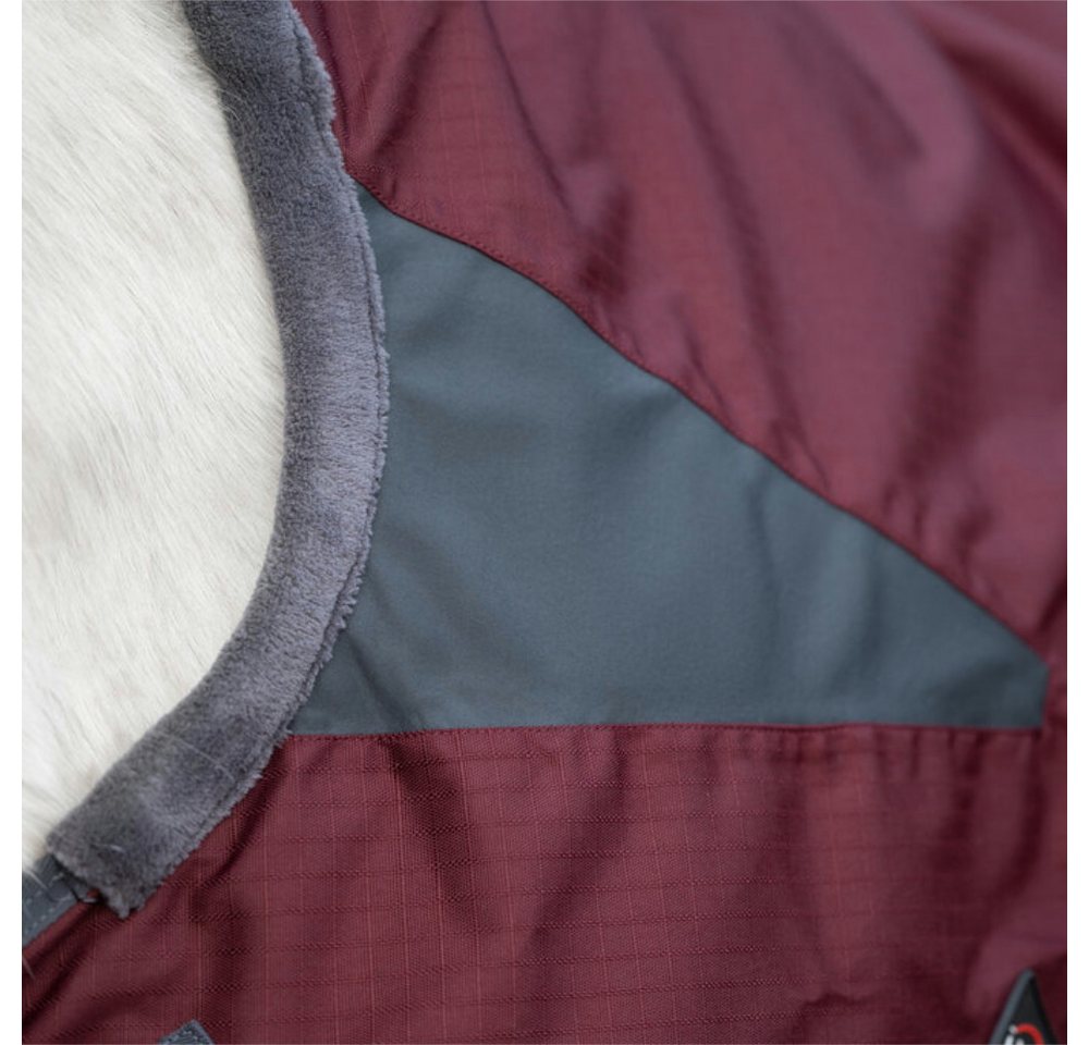 HKM Pferde-Regendecke HKM Highneckdecke Yukon 600D mit Polarfleece Bild 3