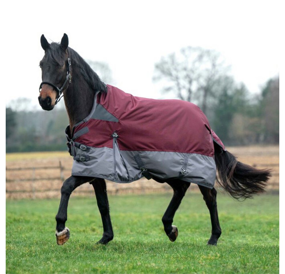 HKM Pferde-Regendecke HKM Highneckdecke Yukon 600D mit Polarfleece Bild 4