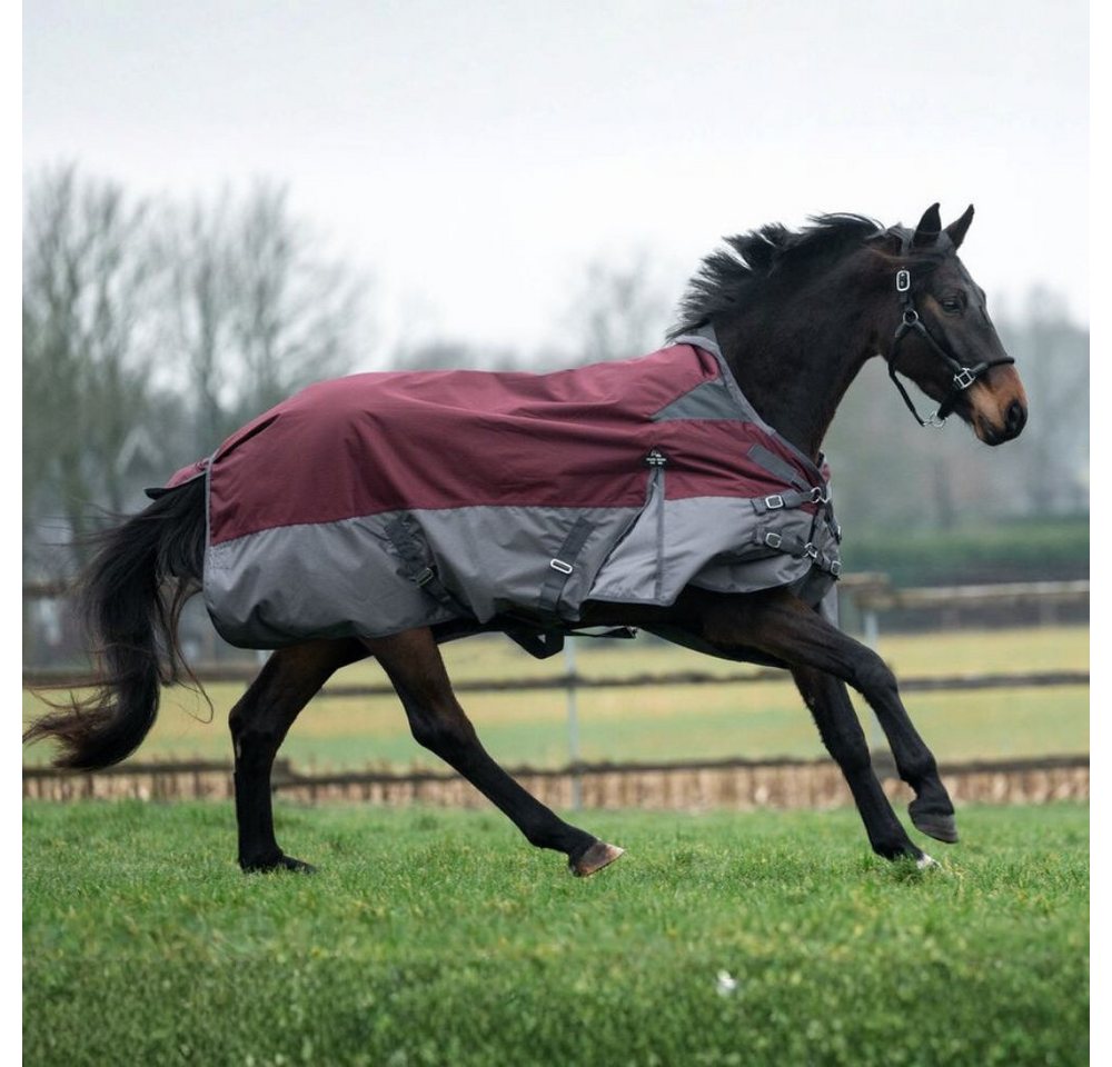 HKM Pferde-Regendecke HKM Highneckdecke Yukon 600D mit Polarfleece Bild 5