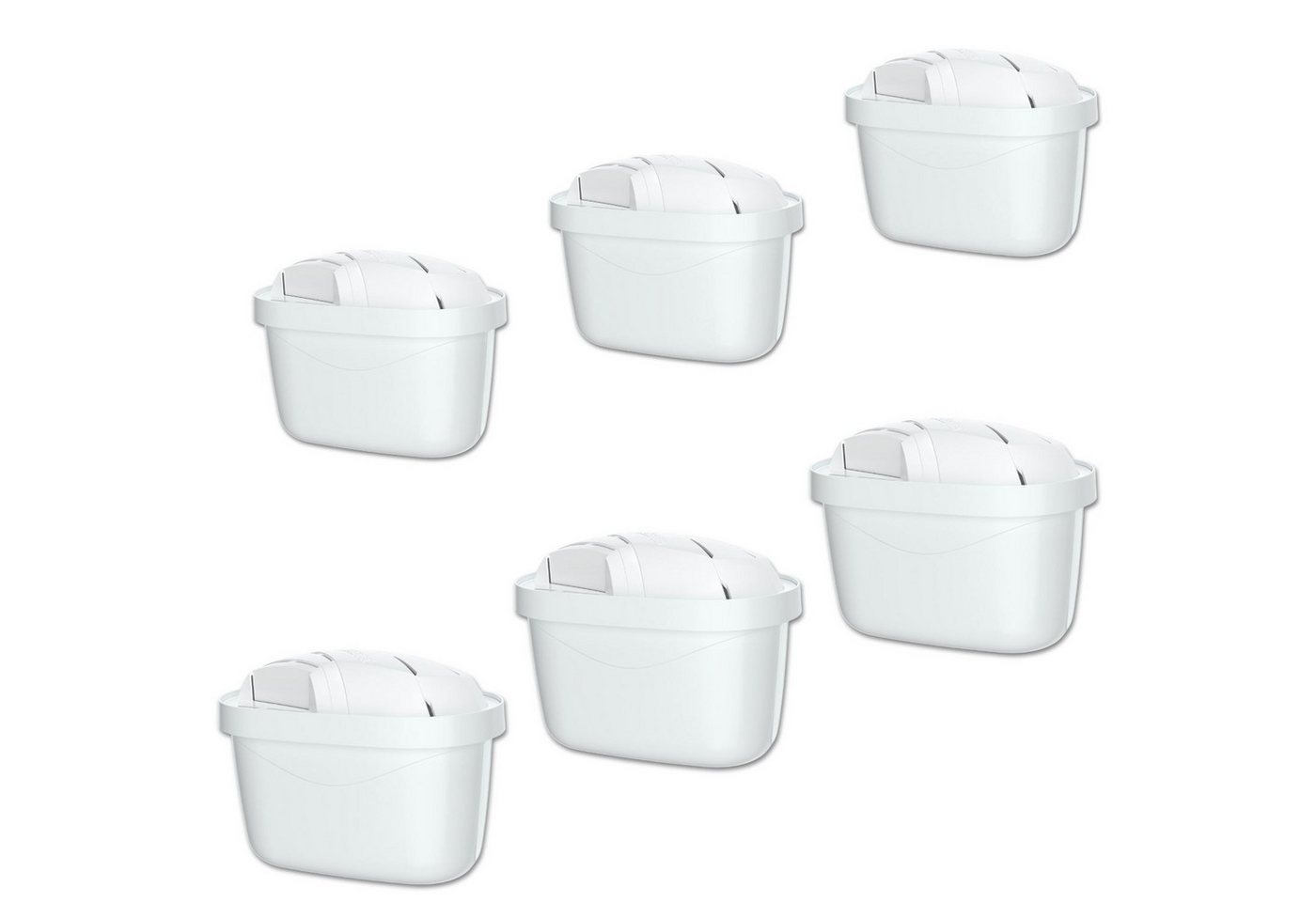 HaGa Kalk- und Wasserfilter 6x AquaMax Classic Wessper Wasserfilter-Kartusche 200 Liter Bild 2