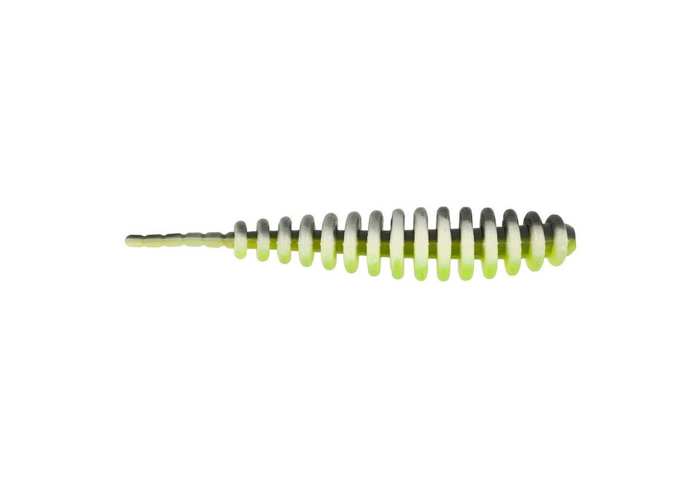 SPRO Kunstköder, Spro Trout Master Master Worm 4,5cm Black Chartreuse Gummiköder
