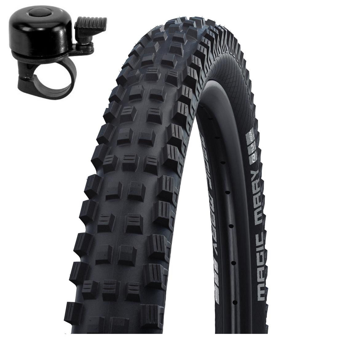 maxxi4you Fahrradreifen 1 x Schwalbe Magic Mary Performance Addix 29 x 2,40 Schwarz inkl. FK