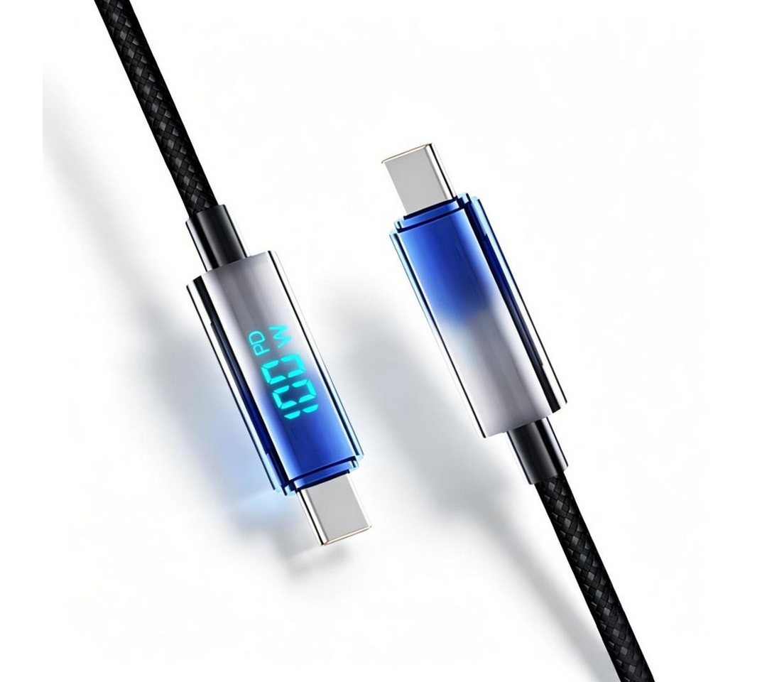 Fyrove USB C Kabel 1M, USB C Ladekabel, 100W schnellladekabel USB-Kabel, 480Mbps, Kompatibel für Samsung Apple iPhone Huawei Xiaomi uvm.