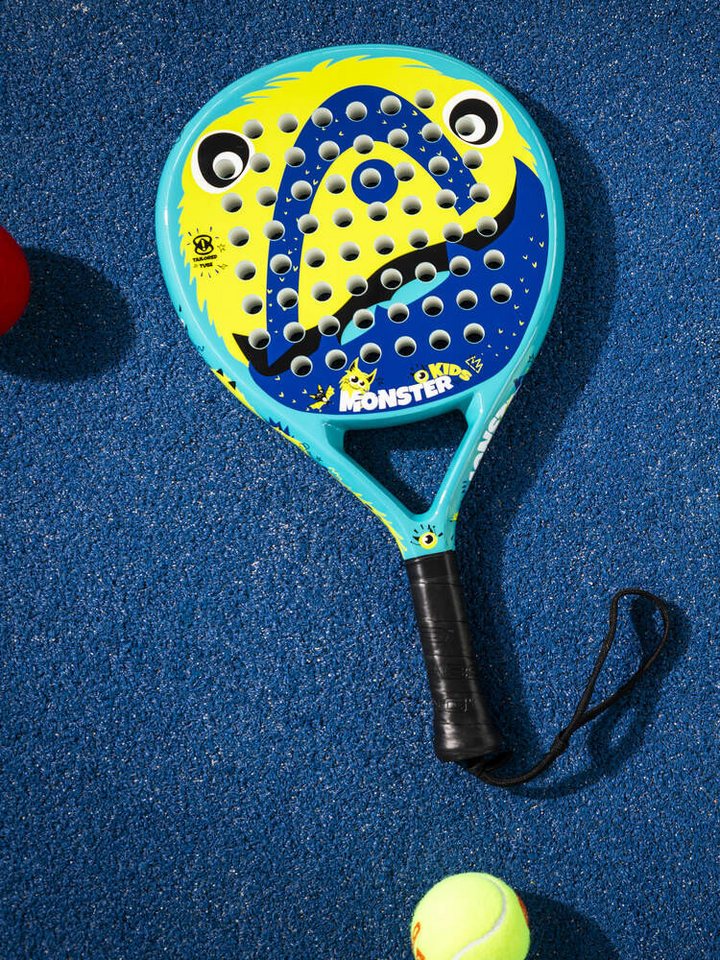 Head Padelschläger Monster Kids 300g/Rund 2024 tealblau/lime Bild 2