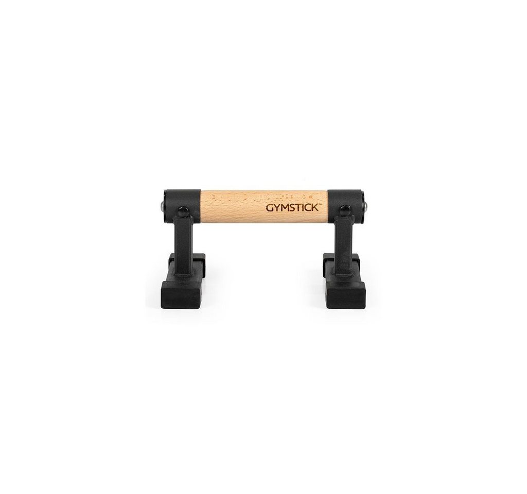 Gymstick Liegestützgriffe Gymstick Premium Parallette - Holz/Schwarz - Large Bild 3