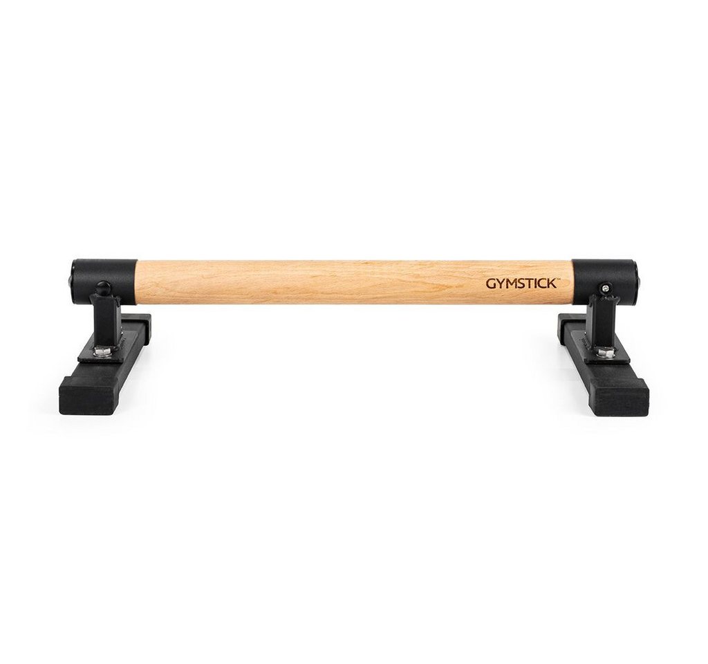 Gymstick Liegestützgriffe Gymstick Premium Parallette - Holz/Schwarz - Large Bild 4