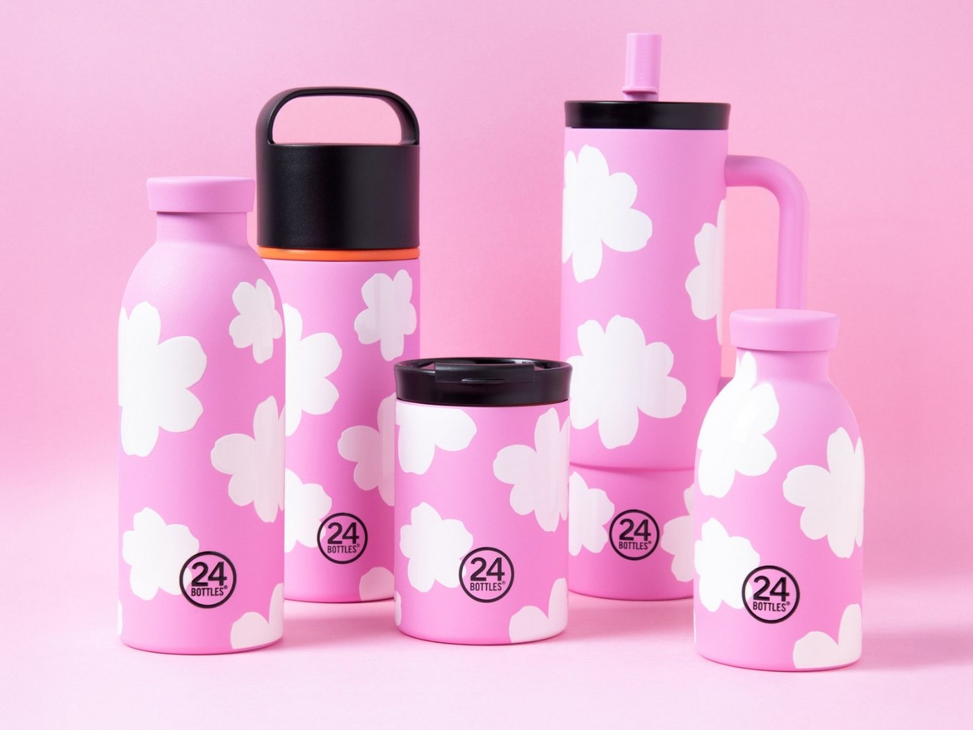 24 Bottles Trinkflasche Clima Bottle Daydreaming Pink 500ml Bild 5