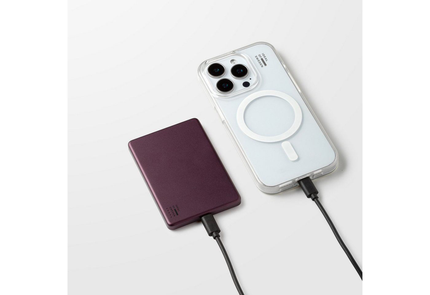 iDeal of Sweden iDeal of Sweden Slim MagSafe Powerbank 5.000 mAh - Kabellose Powerbank Powerbank (1 St) Bild 3
