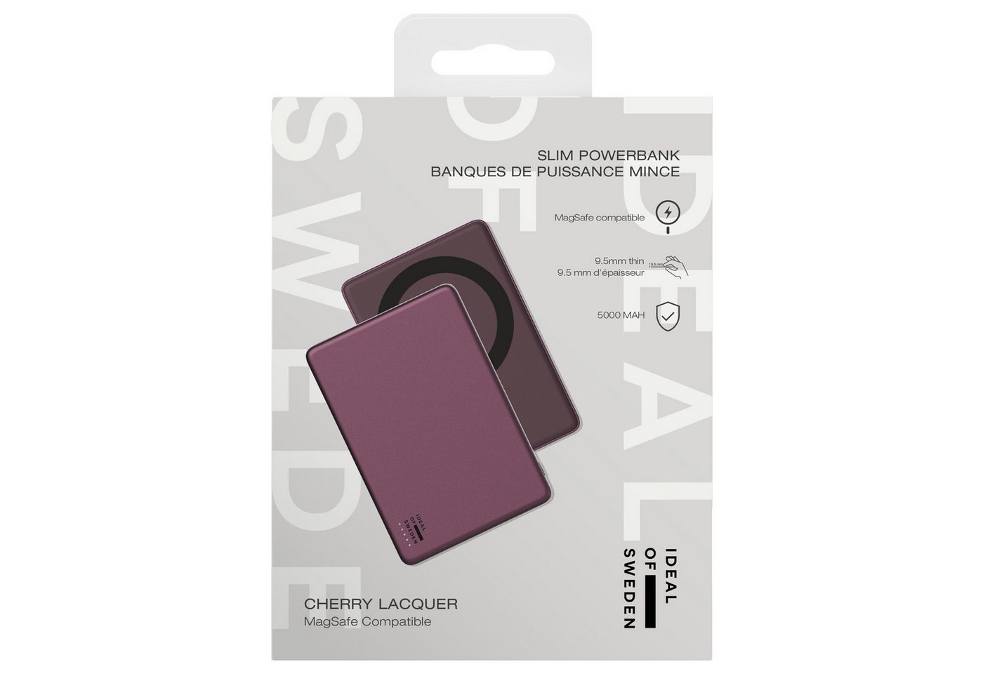 iDeal of Sweden iDeal of Sweden Slim MagSafe Powerbank 5.000 mAh - Kabellose Powerbank Powerbank (1 St) Bild 4