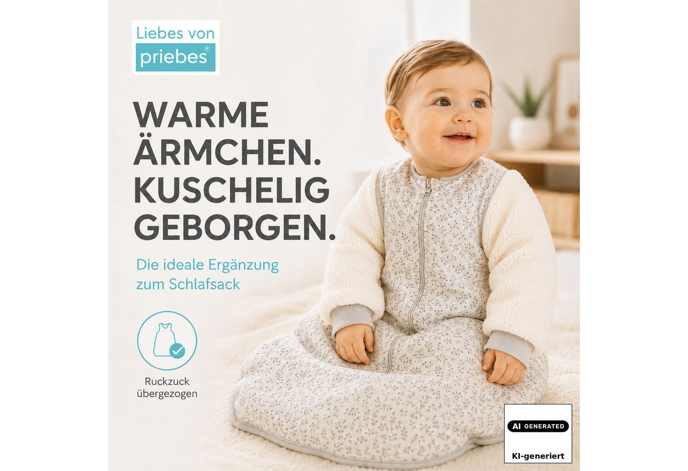 Liebes von priebes Babyschlafsack Armwarm Bild 5