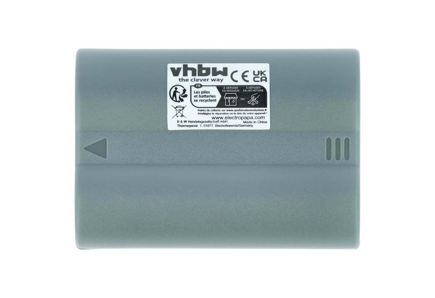 vhbw Akku Ersatz für Nikon EN-EL3e, EN-EL3, EN-EL3a für Digitalkamera / Kamera-Akku Akku Li-Ion 2000 mAh (7,2 V, 1 St), Leistungsfähiger Austausch-Akku für Digitalkamera, Spiegelreflexkamera Bild 2