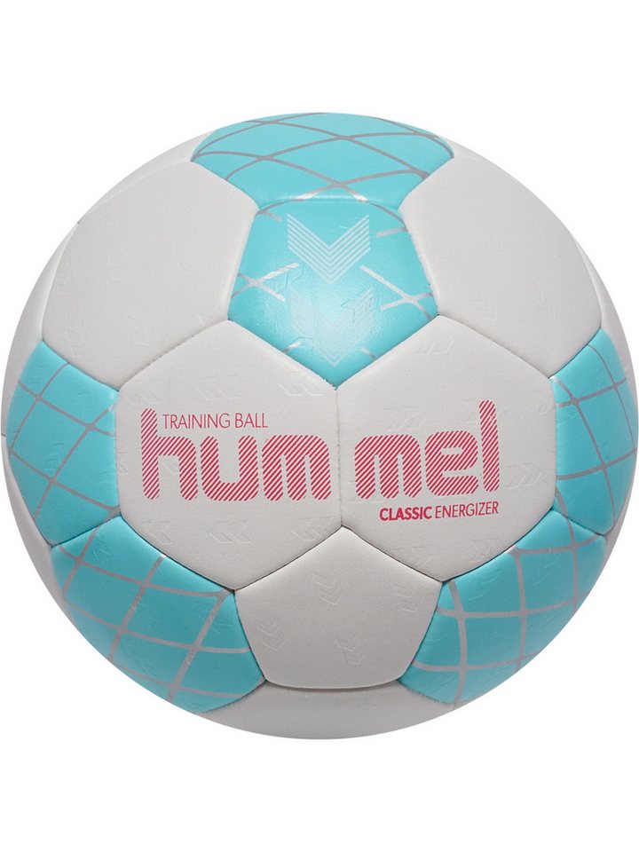 hummel Handball hmlClassic Energizer HB (Größe 0) weiss/blau/silber - 1 Stück Bild 4