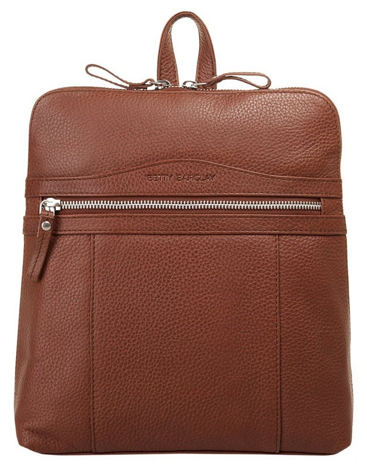 Betty Barclay Cityrucksack BETTY BARCLAY Damen echt Leder, echt Leder Bild 5