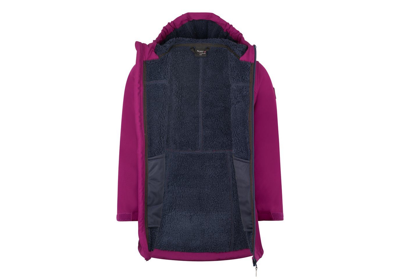 TROLLKIDS Softshellmantel GIRLS KRISTIANSAND COAT Softshellmantel, normal lang, aus Polyester und Elasthan, wasserdicht Bild 3