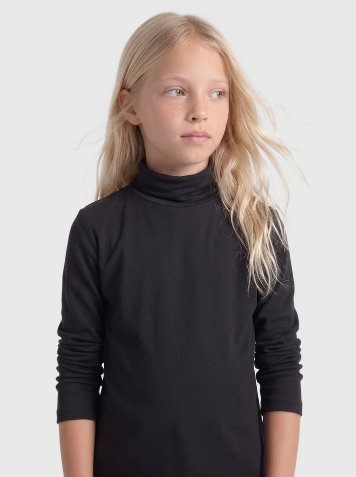 KIDS ONLY Rollkragenshirt KOGLELA L/S ROLLNECK TOP 2-PACK JRS (Packung, 2-tlg) Viskosemischung
