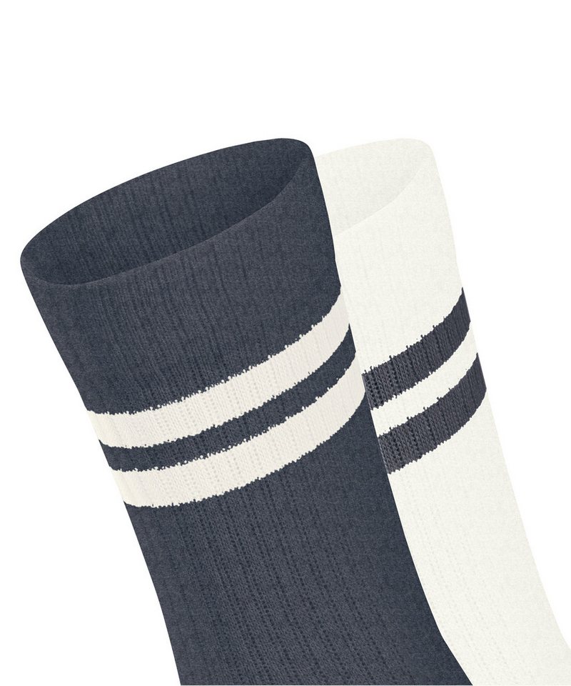 Esprit Tennissocken Tennis Stripe (2 Paar) mit Kontraststreifen, sportliches Design, perfekte Passform Bild 4