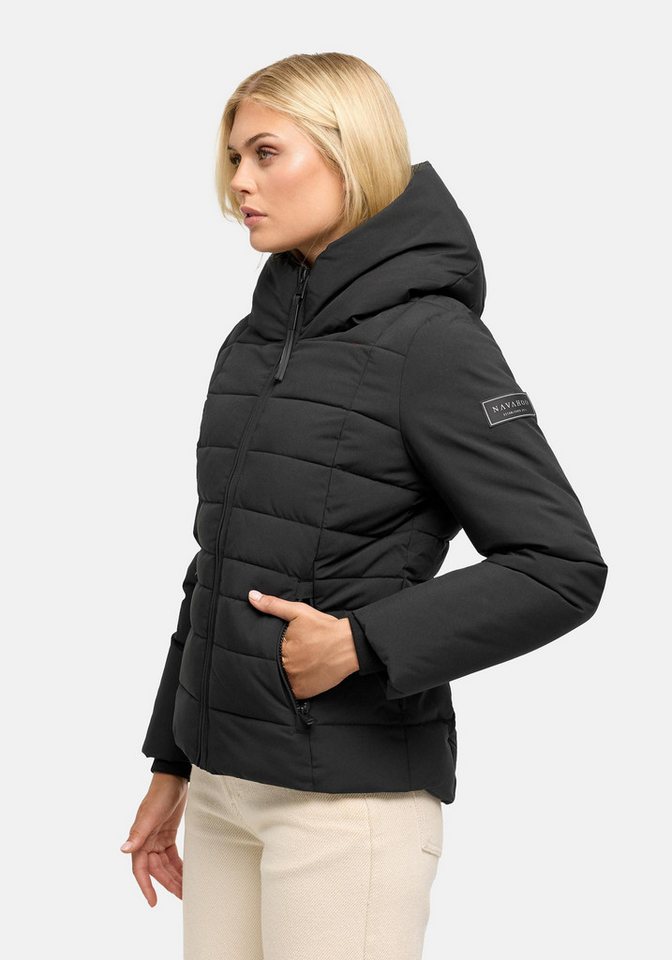 Navahoo Outdoorjacke Stepptänzchen XIV Warme Damen Steppjacke mit Kapuze Bild 3