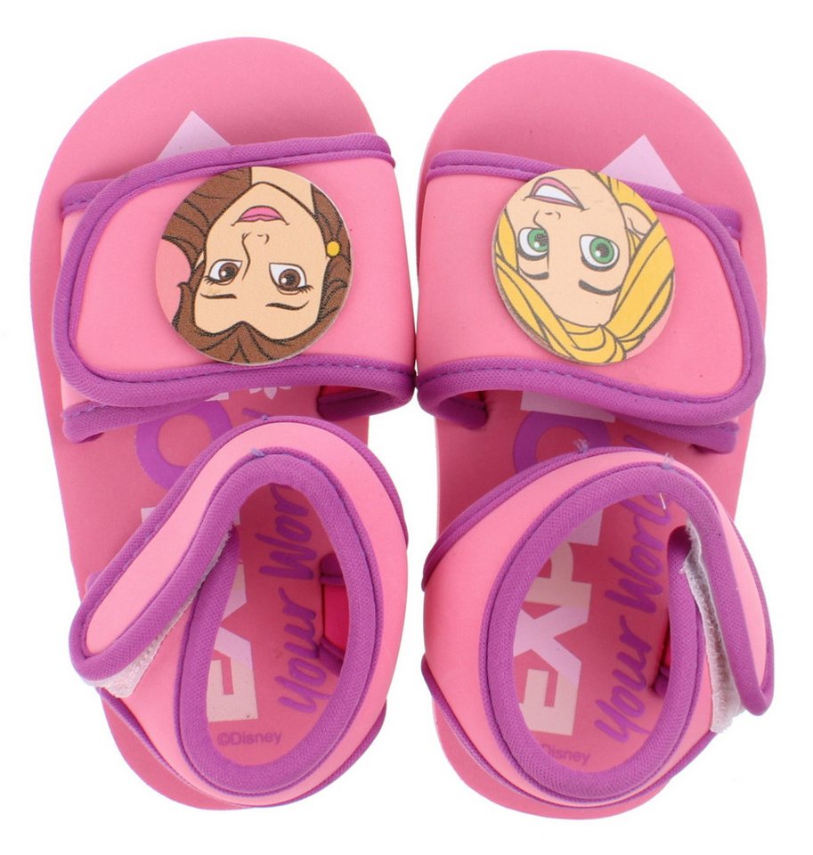 Princesses Disney Disney Princess Sandalen Mädchen Badeschuhe Klettverschluss Pink Badesandale Mädchen Badeschuhe Sandalen Schwimmbad Strand Bild 4