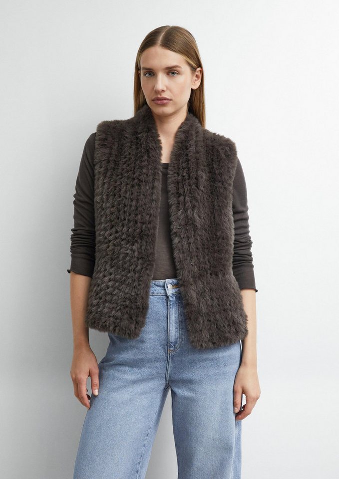 comma Outdoorjacke Outdoor-Weste Fake-Fur-Weste Bild 5