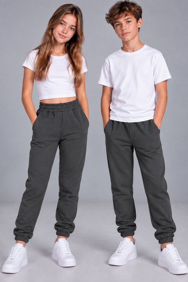 S&S Sporthose Jogginghose Mädchen und Jungen Sporthose Sweathose Freizeithose (Packung, 1) Bild 2