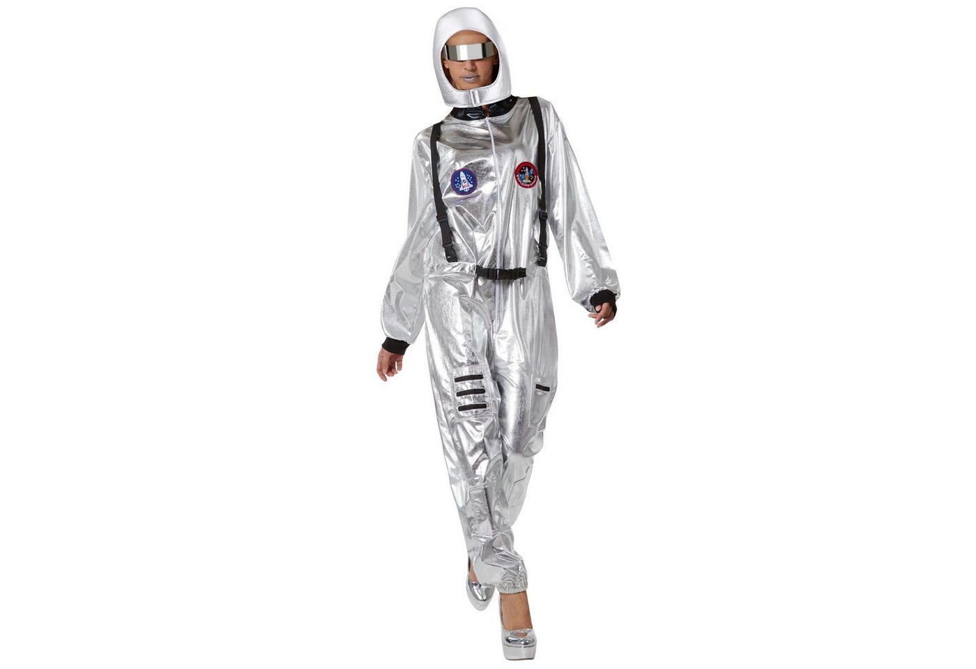 dressforfun Kostüm Unisexkostüm, Ideal für Fasching, Karneval und Mottofeiern., Futuristischer Look, Unisex-Design, hoher Komfort, pflegeleicht Bild 5