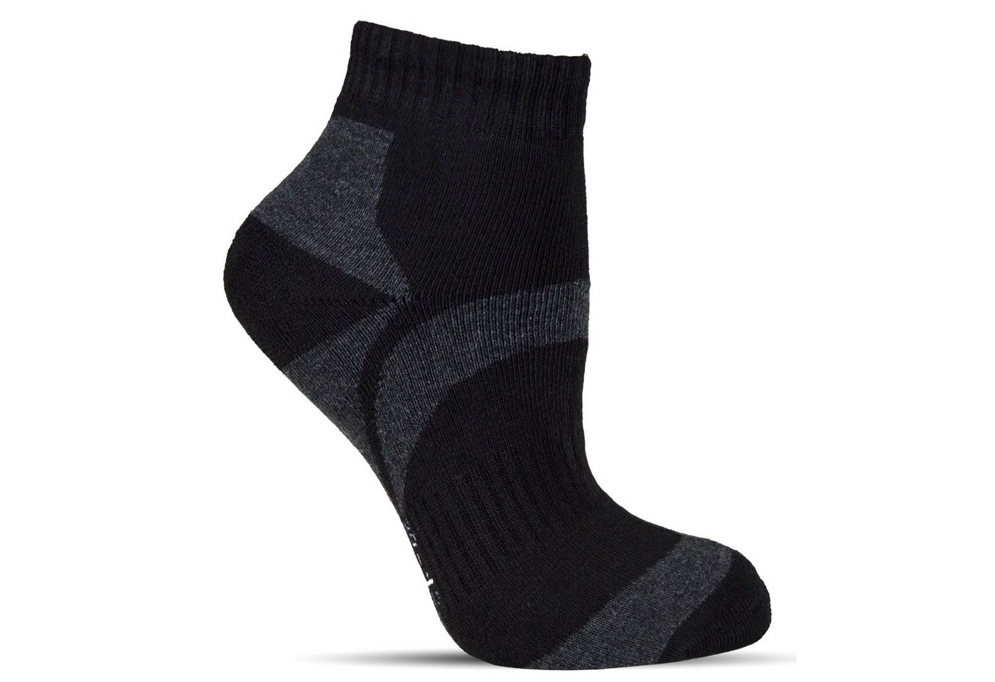 Socked Thermosocken Herren Kurzsocken Winter (10-Paar) Thermo-Sneaker, Quarter-Socken, Vollfrottee Innenfutter Bild 2