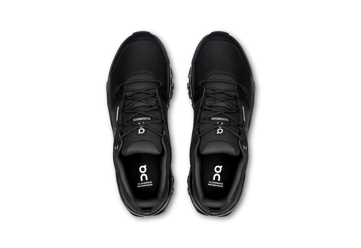ON RUNNING Cloudrock Low WP BLACK / BLACK Wanderschuh Bild 3
