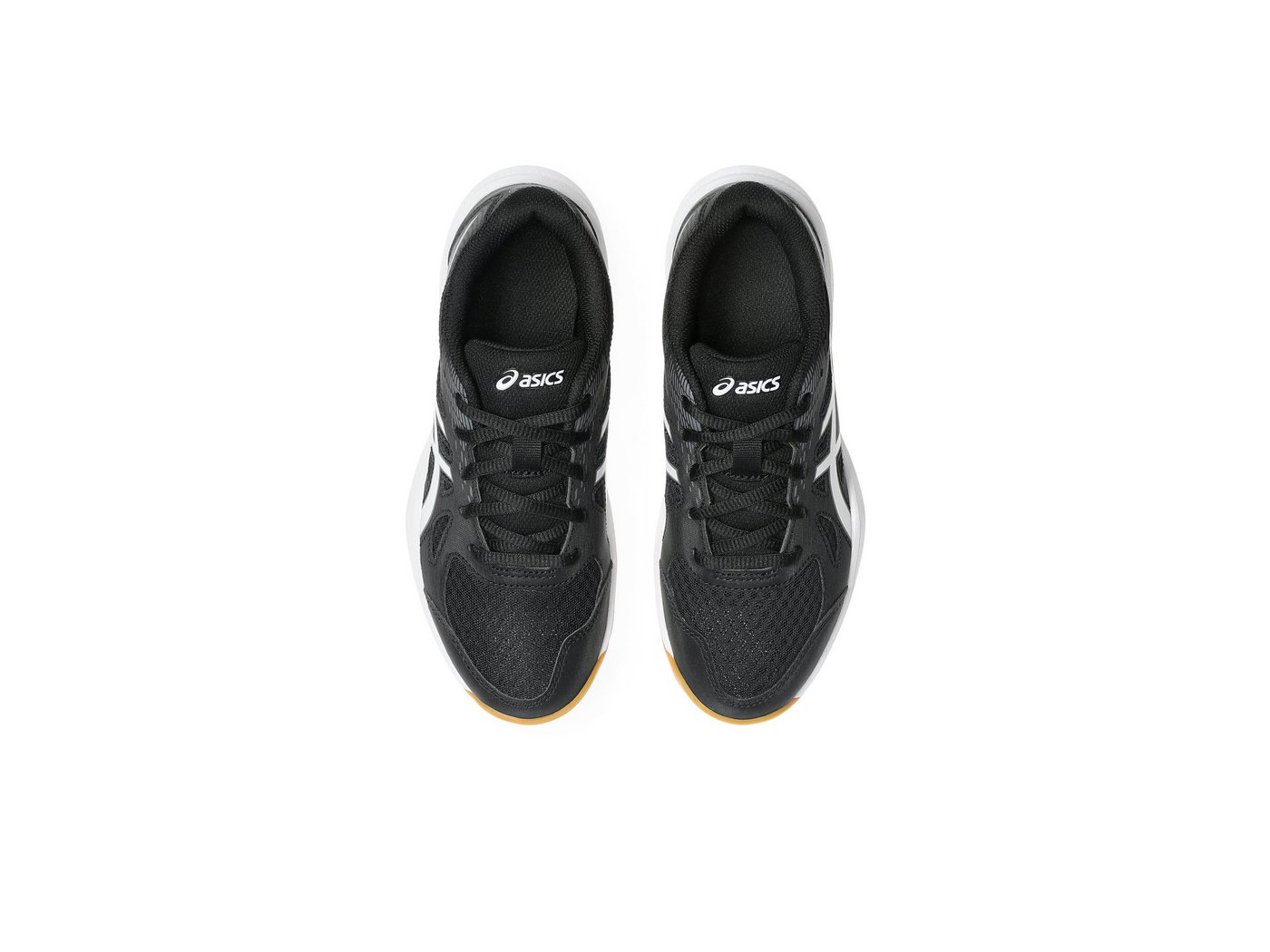 Asics UPCOURT 6 GS BLACK/WHITE Indoorschuh