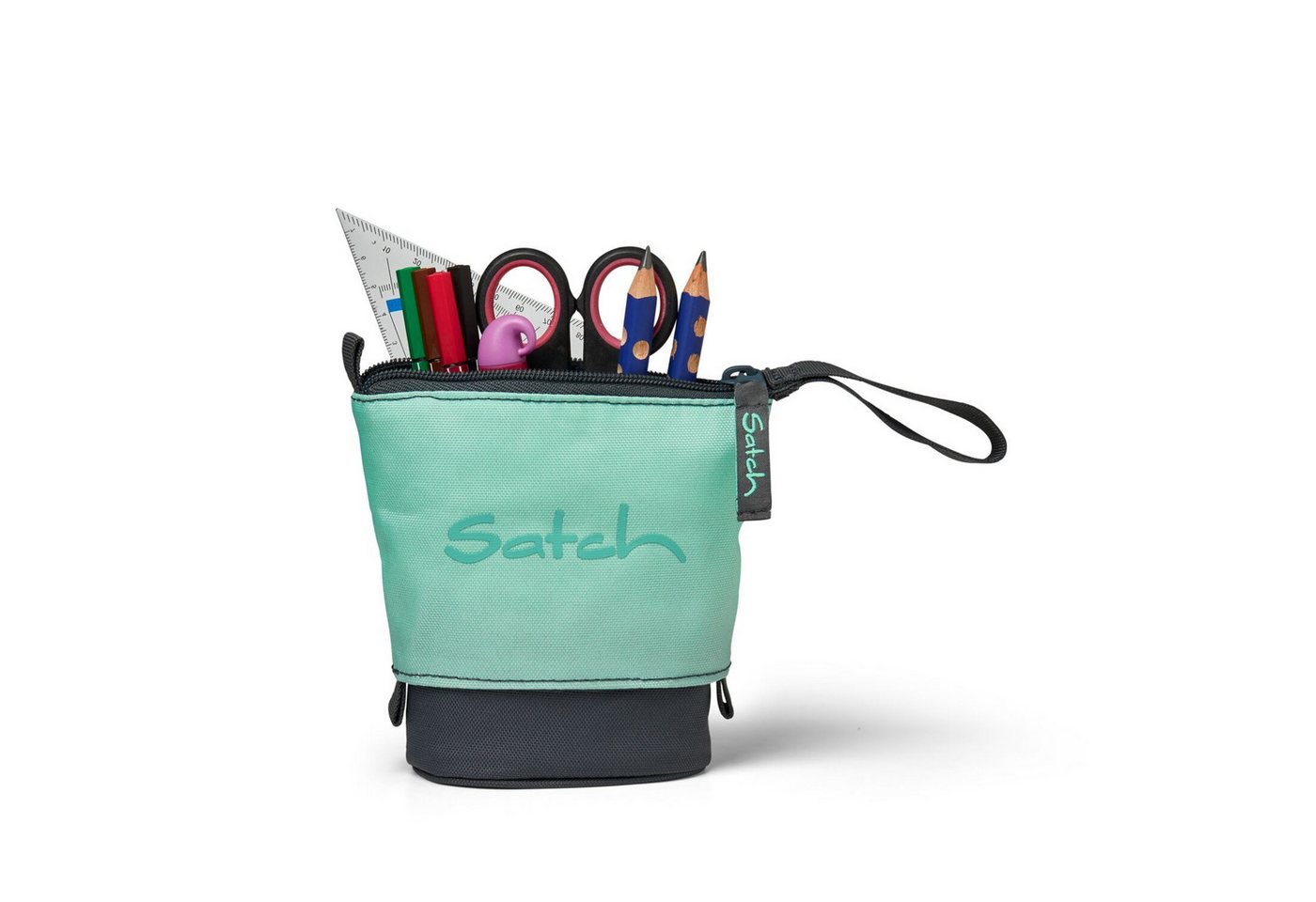Satch Schulranzen Pencil Slider Gradient Mint (1 Stück), Mäppchen, Stifthalter, Etui Bild 5