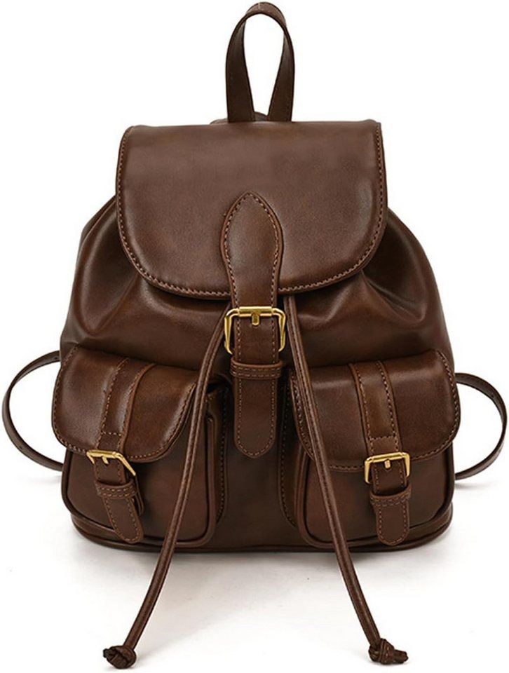 inschimmer Cityrucksack Rucksack Damen klein Tagesrucksack für Pendeln Reise Schule Daypack Bild 3