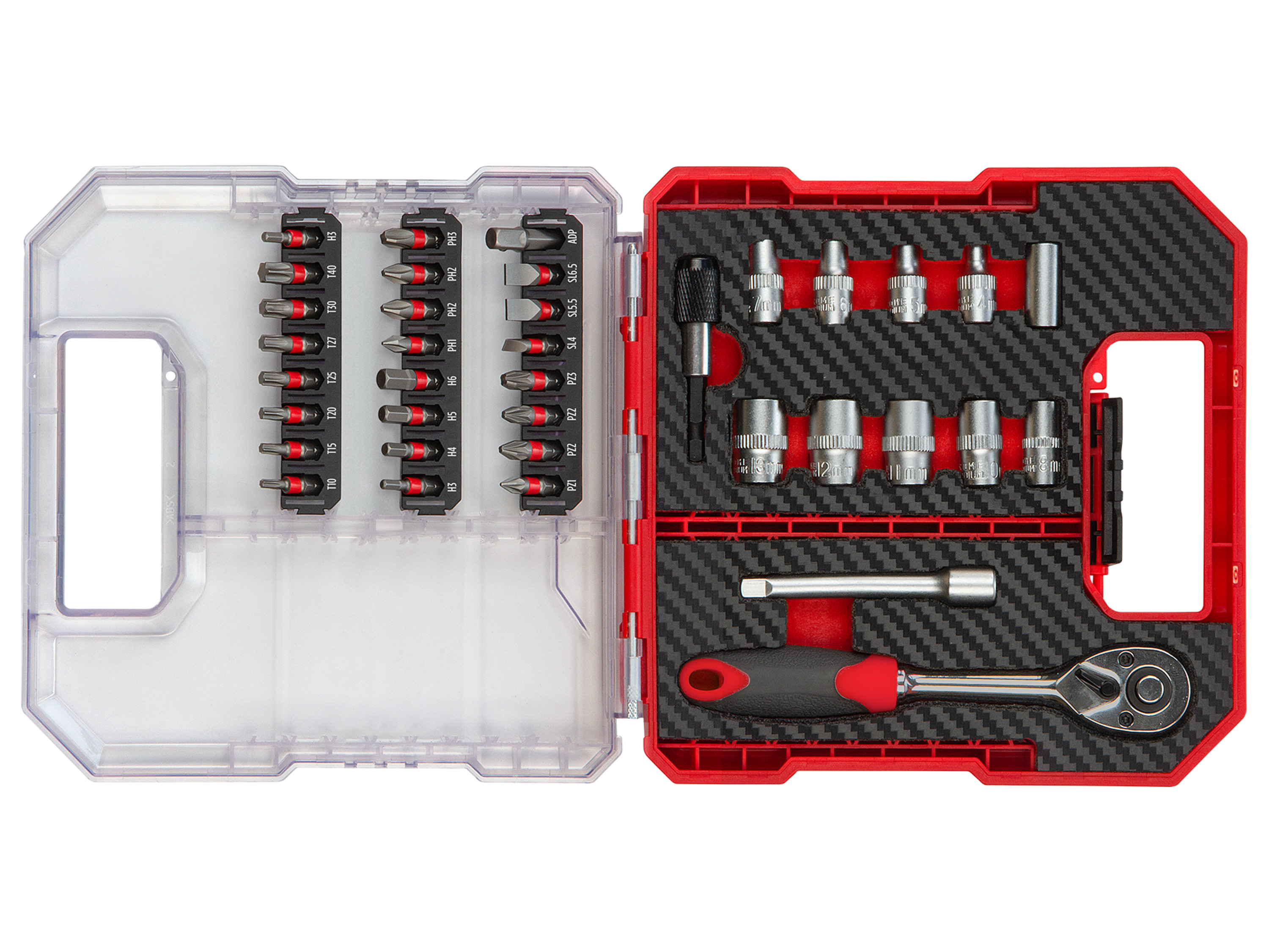 KWB M-CASE Impact Bit Set, 37-teilig