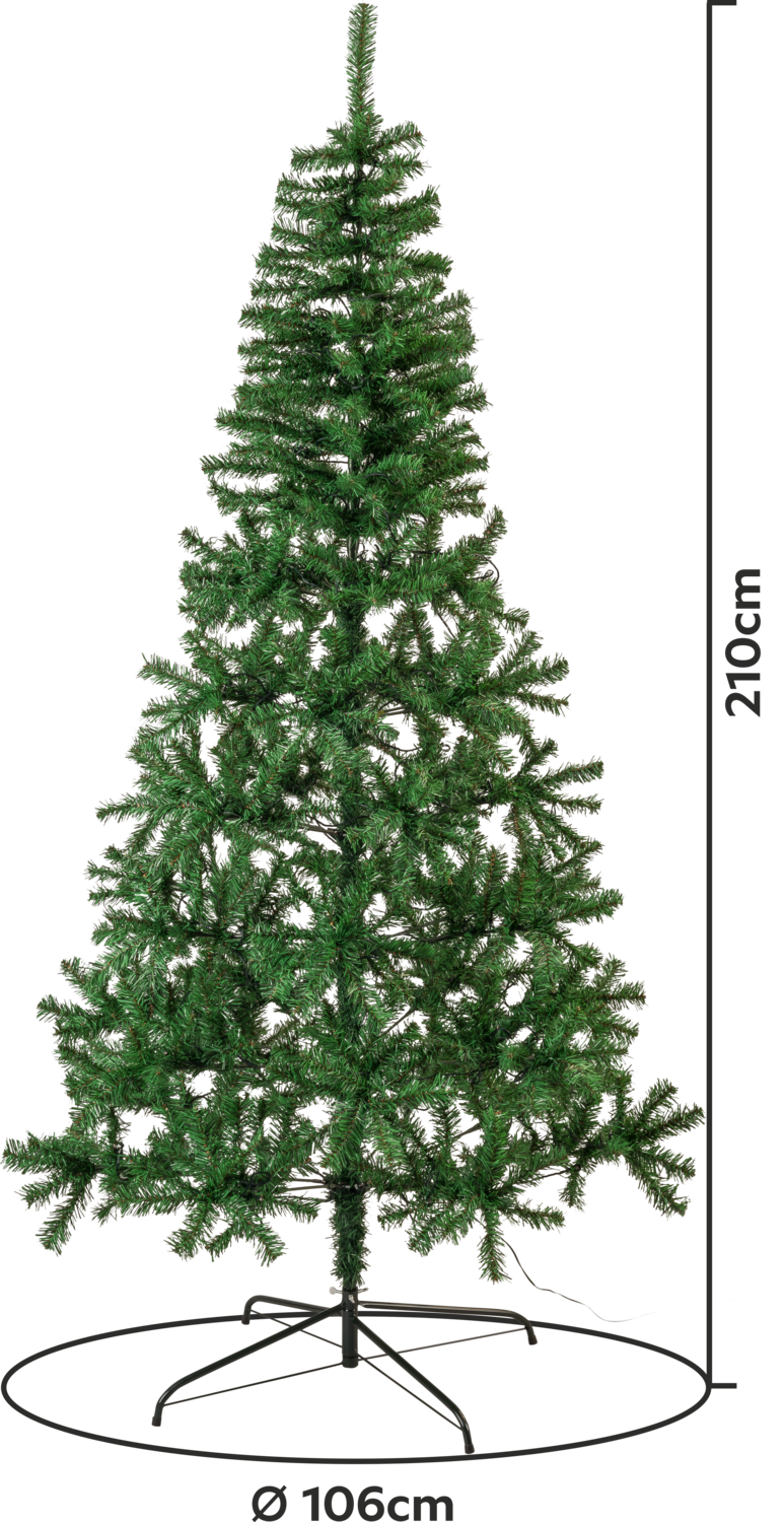 LIVARNO® LED-Weihnachtsbaum, H 210 Bild 3