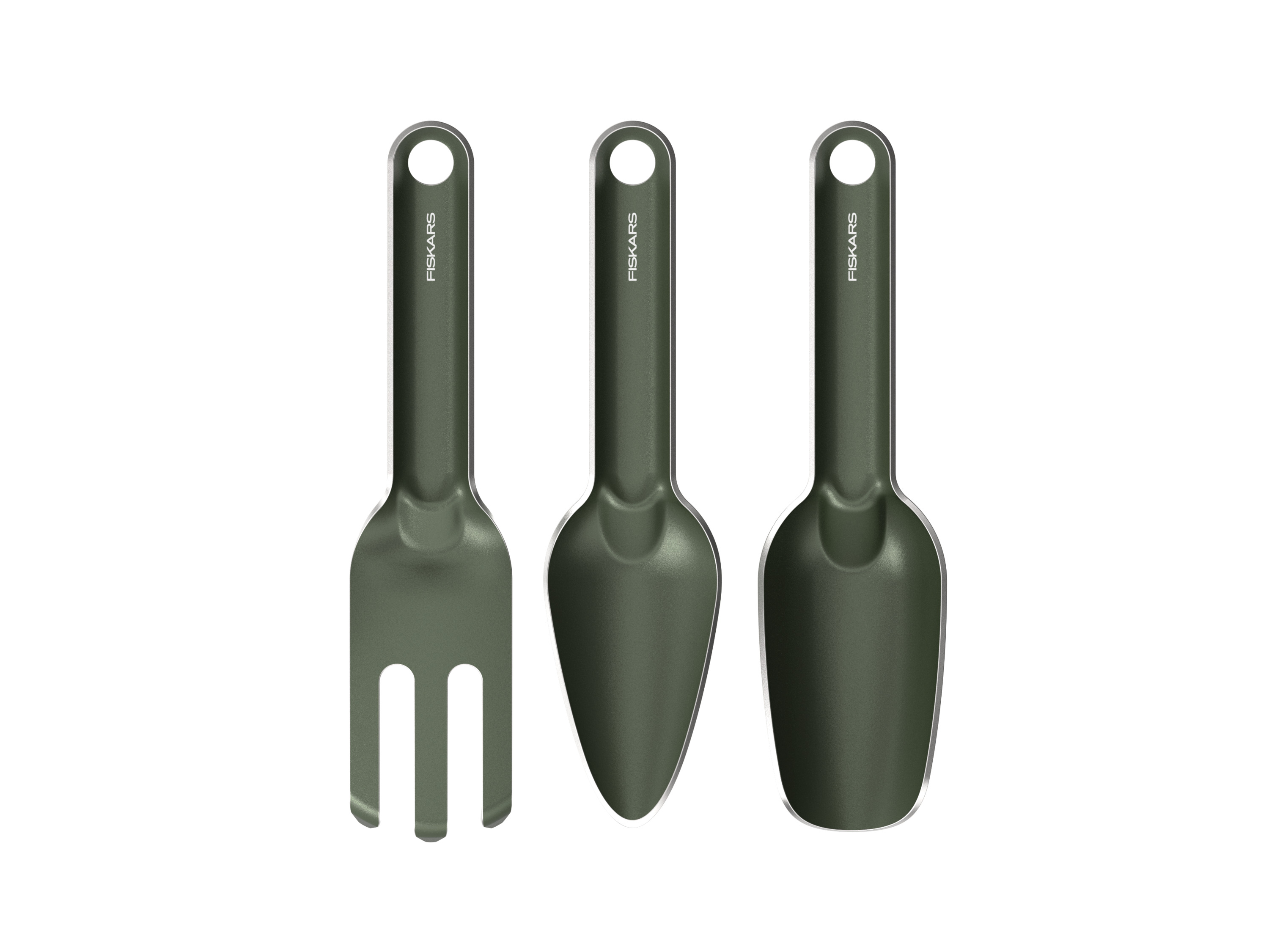 FISKARS Plant Care Pflanzwerkzeug, 3-teiliges Set
